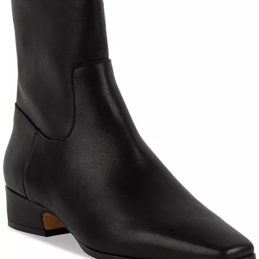 Stylish Black Leather Boots